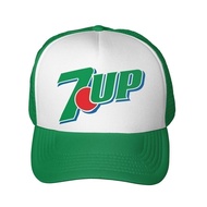 fashion 2025 7up Back Top Snapback Adjustable Trucker Cap