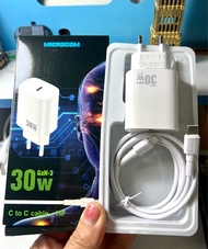 Bộ sạc nhanh 30W chính hãng Microcom ML30E-IP cho máy Iphone từ 8 - 14 Prm