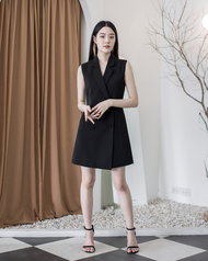 AIRI - Linda Blazer Dress เดรสสูทแขนกุด / เบลเซอร์เดรสแขนกุด