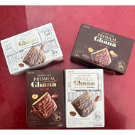 Korea LOTTE Ghana Mocha Coffee Chocolate Sandwich Biscuits Dark 91g Snacks