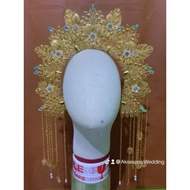 Malay edit crown, bridal accessories, bridal wedding crown, Malay traditional crown, Minang traditio