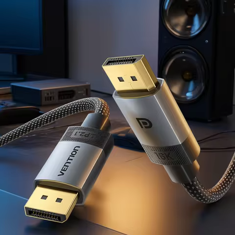 Vention 16K Displayport Cable DP 2.1 8K240Hz 80Gbps Video Audio Cable for Laptop PC Computer Xiaomi 