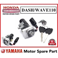 HONDA DASH / WAVE110 MAIN SWITCH SET 0 KUNCI SUIS COMP COMPLETE DASH110 DASH-110 DASH 110 WAVE-110 W