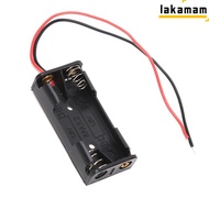 LAKAMAM 10Pcs 2× 1.5V AAA Battery Holder, 2× 1.5V AAA PP 3× 1.5V AAA Battery Holder, Holder with 15c