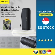 (SG)AWEI Y669 Bluetooth Speaker 31W Outdoor Sports Portable Super Power 3D Stereo Surround Sound Gam