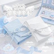 planner 2026 diary 2026 RosyPosy Soft Set Angel Wings Leather Strap Handbook A7 Notebook 2026 Schedu