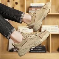 Ready Stock Men's Boots Fashion Martin Boots Fashion Low Cut Shoes