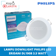 Lampu Led Philips Downlight 3.5 Watt Eridani DL190B 3.5w Bulat