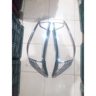 A1 Fortuner Headlight and Taillight trim set [HIGH QUALITY] Chrome-plated headlight and rear trim fo