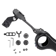 Bike Handlebar Stem Computer Mount Support for Garmin Bryton Wahoo Giant with Light Camera Bicycle M