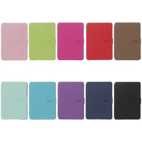 DP75SDI 6'' Leather Case for Kindle Paperwhite-3/2/1 e-book eReader Shell Slim- Stand Leather Cover 