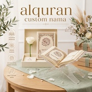 Custom Quran Name A5 A6 - Durable Paper, Color Tajweed, Word Translation