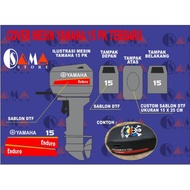 MESIN YAMAHA 15 PK outboard engine Cover