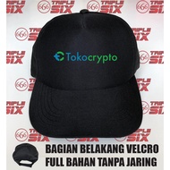 Velcro Crypto Currency Tokocrypto Exchange Baseball Cap