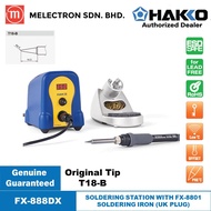 HAKKO FX-888DX Digital Soldering Station with FX-8801 Soldering Iron (UK Plug)