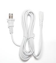 8 Feet AC Power Cord Compatible with Apple Airport Express Base Station (MC414LL/A) (White)