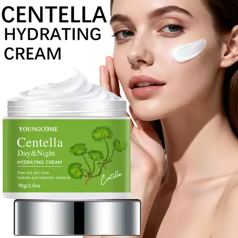 Centella Asiatica Hydrating Moisturizer - Soothing Face Cream for Even Skin Tone, Daily Hydration &