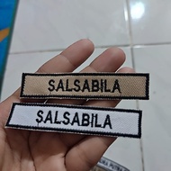 Custom Embroidered Name Bet Uniform | Size 1.8x8.5 cm | Model 14 Retail