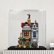 Clear Acrylic Display Case for Lego 10350 Tudor Corner Toy Models Dustproof Collector Showcase