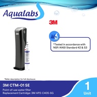 3M Countertop Drinking Water Filter CTM-01 SE / CTM01SE Point Of Use Water Filtration System With Di