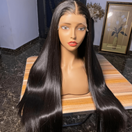 Brazilian Long Straight Human Hair Wigs 180% Density 13x6 13x4 Lace Front Wig For Women 13x6 13x4 La