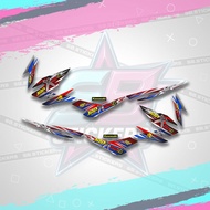 BAJAJ CT100 / CT125 ( JRP X DAENG EDITION ) STICKER DECALS By SB 2.0 (LAMINATED WATERPROOF)