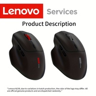 Tetikus tanpa wayar Lenovo N230 2.4G optikal, 6 butang, 1600DPI, klik senyap untuk PC & laptop