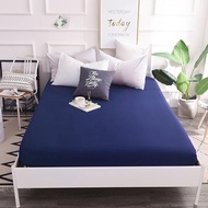 Cotton Bedsheet / Cadar Plain Color Single/Queen Kain Sejuk