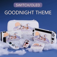 For Nintendo Switch V1 V2 Soft Case Switch OLED Hard Case Cute Cat/dog Theme Set