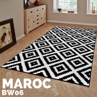Maroc Floor Carpet 160x210 BW06 Monochrome