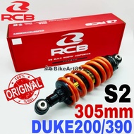 RCB Absorber Monoshock S2 Line Series 305MM KTM DUKE 200 / 390 Premium Quality Adjustable RacingBoy 