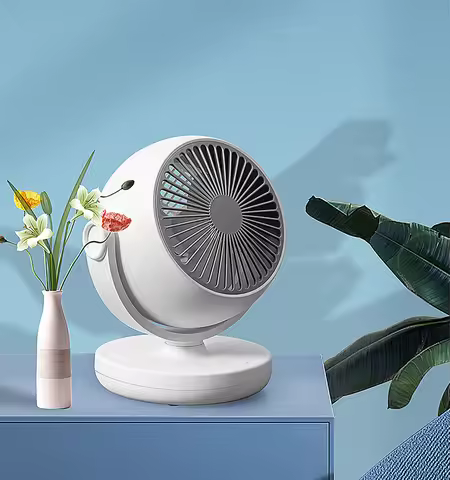 Lydsto Desktop Portable Circulating Fan / 3 Levels Adjustment / Bass Light Noise / Rapid Cooling