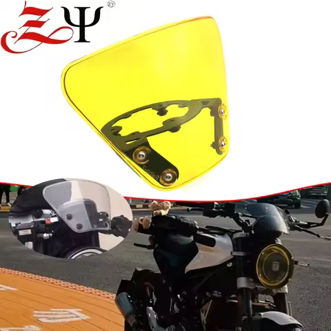 For Husqvarna Svartoilen 401 250 Vitpilen 401 250 2018- Motorcycle Accessories Windshield Sport Wind