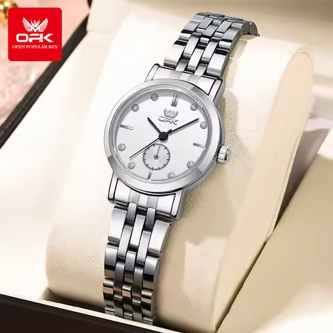 OPK 6034 Ladies' casual steel strip quartz watch