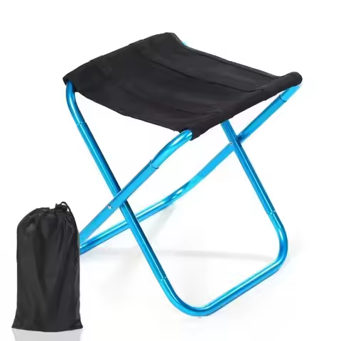 Folding Small Stool Bench Stool Portable Outdoor Mare Ultra Light Subway Train Travel Picnic Camping