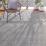 Home Dynamix Tripoli Lydia Indoor/Outdoor Area Rug , Modern Dark Gray, 7'10"x10'2" Rectangle