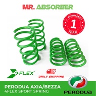 PERODUA AXIA BEZZA 4FLEX SPORT SPRING