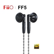 FiiO FF5 1DD 14.2mm Carbon-based Dynamic Driver Earbuds Hi-Res Audio 3.5+4.4mm Plug MMCX Detachable 