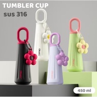 Tumbler OBALL Goddes SUS 316 / Tumbler Vacuum Insulated Bottle 450ml Heat and Cold Resistant Stainle