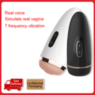 MizzZee Sex Toy Voice Version Sex Toy For Men 6 Vibration Frequencies Sextoy For Men Adult Toys Vagi