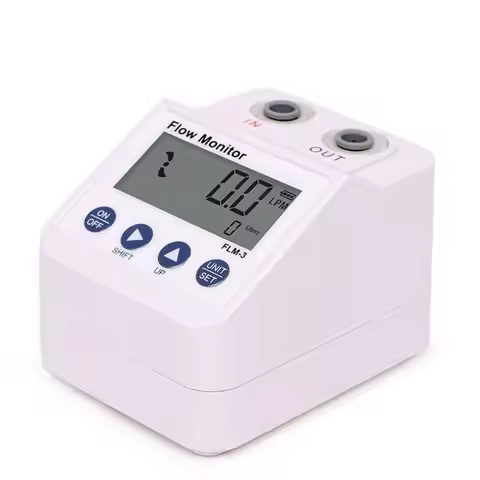 AT28-FLM-3 Water Purifier Flow-Meter Flow-Sensor Monitor Digital Display Water Filter Alarm Power Sa