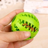 Rubber spilling ball - slow feeder anjing mainan bola puppy pet toys