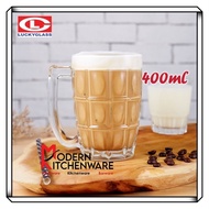 (MKitchenware)400ml Lucky Glass Thailand Glass Mug Juice Glass Teh Tarik Glass Coffee Glass Milo Glass Kopitiam Glass