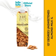 137 Degrees Almond Milk (Original Unsweetened) 180ml 1L