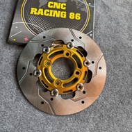 Đĩa thắng 220mm 86 Racing 6 khoen ép thuỷ lực - phiêng bảng TBT