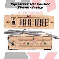 Equalizer 10 channel stereo clarity ready to plug ready to sound Equalizer Amplifier