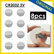 8pcs CR2032 3 Volt Lithium Coin Cell Battery Batteries Button Cell