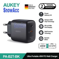 AUKEY Charger Type C 45W 1 Port PA-B2T GAN PD 3.0 PPS Fast Charging