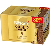 【Direct from Japan】Nescafe Gold Blend Sticks Black 80 pcs - 160g, Made in Japan, Premium Japanese Coffee Beans, Shelf Life: 15 Months