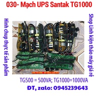 030 - BO MẠCH BỘ LƯU ĐIỆN UPS SANTAK TG1000 CHUYỂN ĐIỆN 24 LÊN 220V